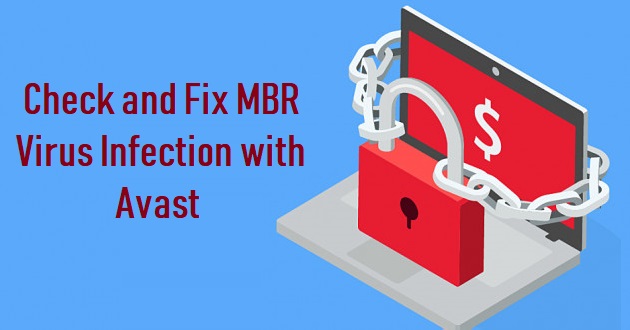 fix mbr virus infection with avast